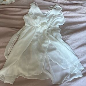 Flora Nikrooz white babydoll dress